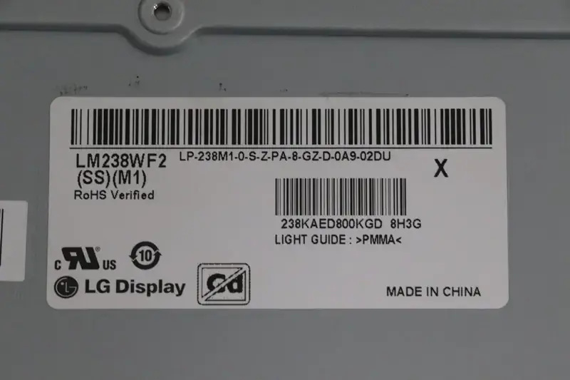 LG Display LM238WF2-SSM1 LCD panel
