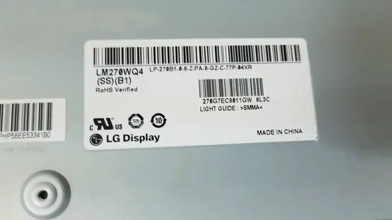 LG Display LM270WQ4-SSB1 LCD panel Desktop Monitor