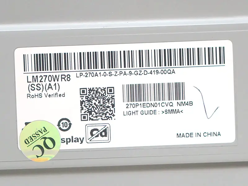 LG LM270WR8-SSA1 LCD-Panel