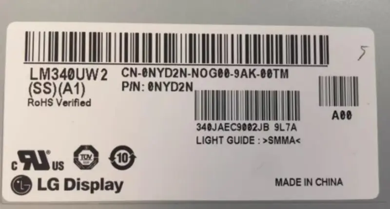 LG Display LM340UW2-SSA1 LCD panel