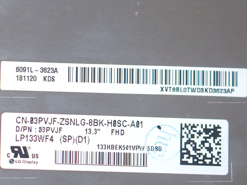 LG Display LP133WF4-SPD1 LCD panel