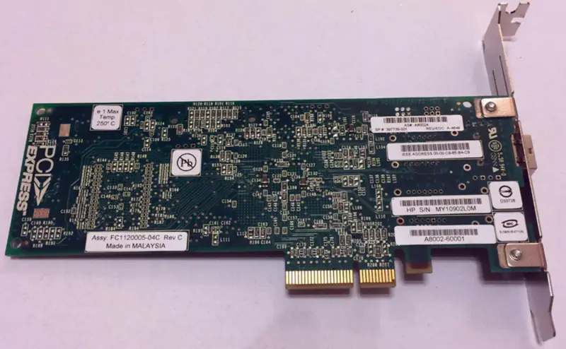 Emulex LPE1150-E 4Gbit PCIe x4 Single Port FC Adapter