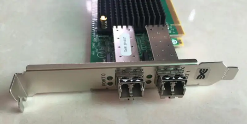 Emulex LPE16002 16GB Dual Port Fibre Channel HBA Card industrielle Hauptplatine