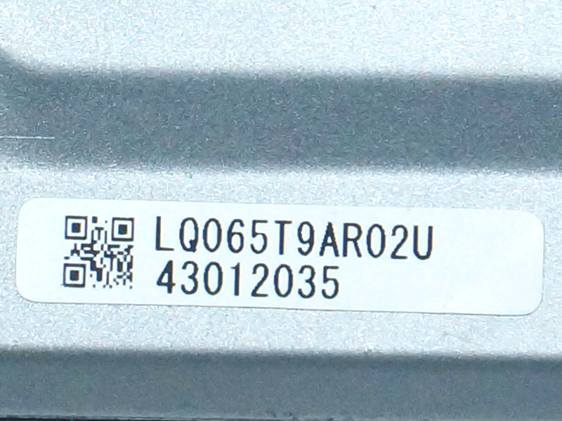 SHARP LQ065T9AR02U LCD面板汽車顯示器