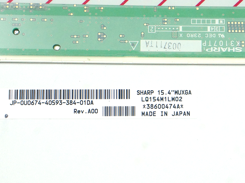SHARP LQ154M1LW02 LCD面板