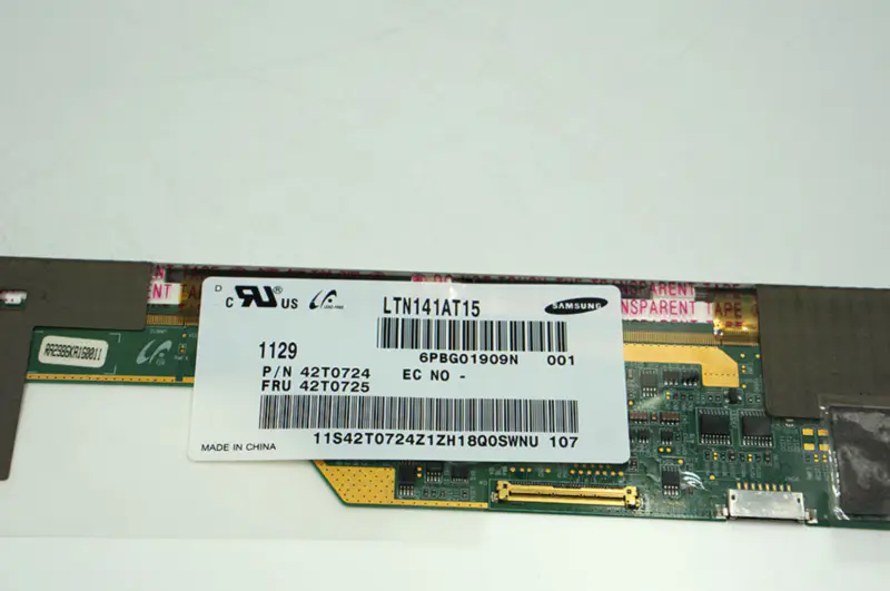 Lenovo LTN141AT15 LP141WX5-TLP3 N141I6-L03 B141EW05 V.4 14.1" LCD LED Bildschirm