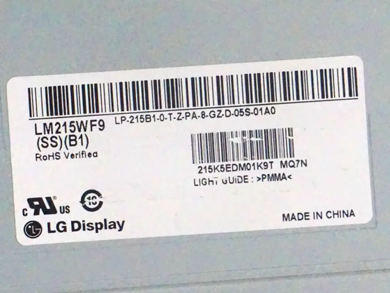 21.5 Inch Lvds Ips Matte LM215WF9-SSB1 All-in-One LED-Bildschirm