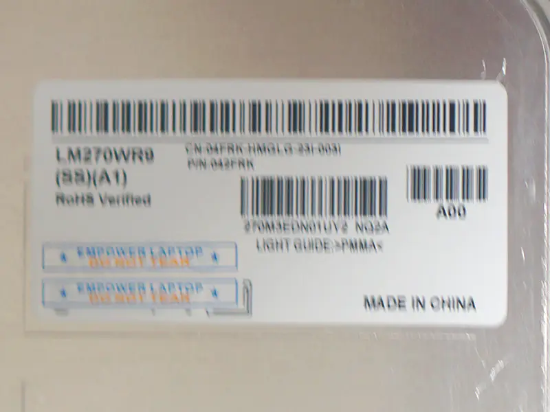 Lm270wf9-ssa1/a2 /b1 /c1 Lm270wr9-ssa1 Lcd Dislay