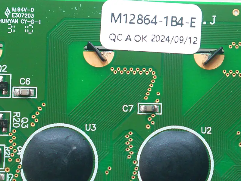 TRULY M12864-1B4-E MSC-G12864DGLY-1W/B LCD-Panel