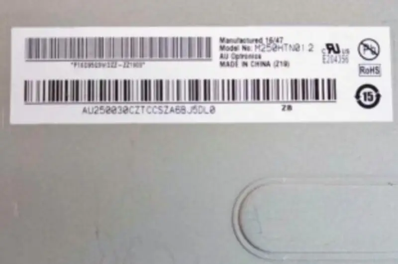 AUO M250HTN01.2 LCD panel