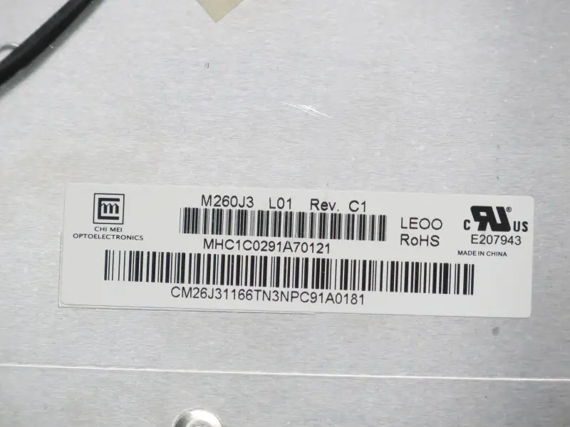 Innolux M260J3-L01 LCD panel for Desktop Monitor