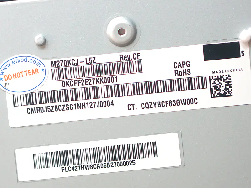 Innolux M270KCJ-L5Z LCD面板