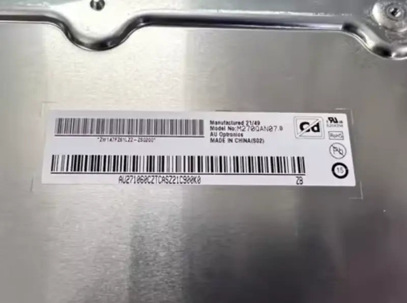 AUO M270QAN07.0 LCD Panel