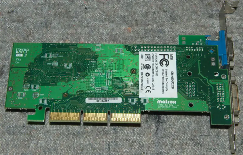 MATROX GS-MDHA32DB Graphics Card