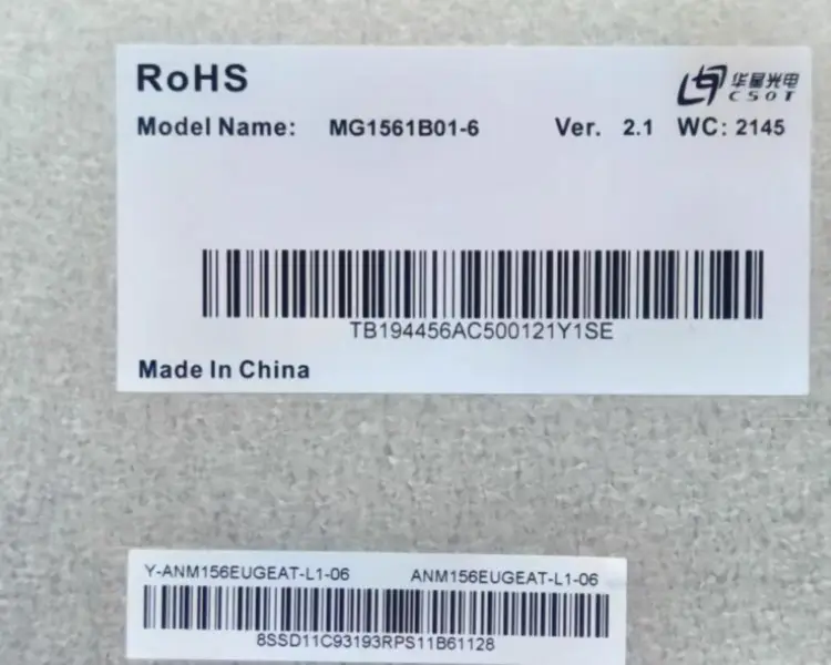 CSOT MG1561B01-6 LCD panel