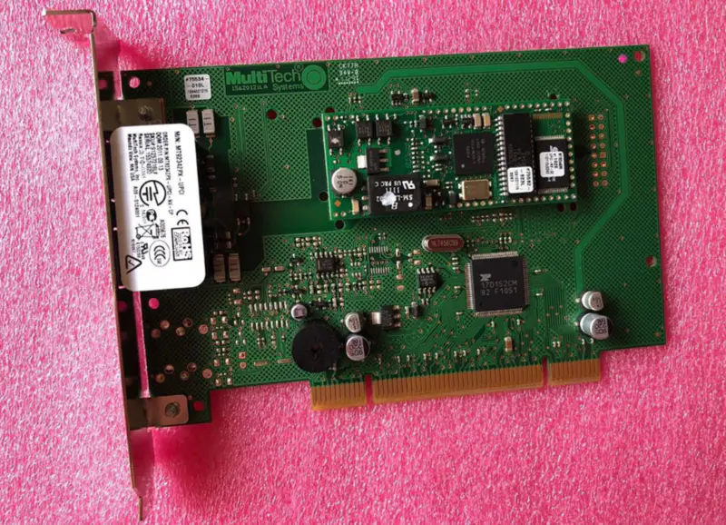 MultiTech MT9234ZPX-UPCI MultiModem 56Kb/s Fax Modem industrial motherboard
