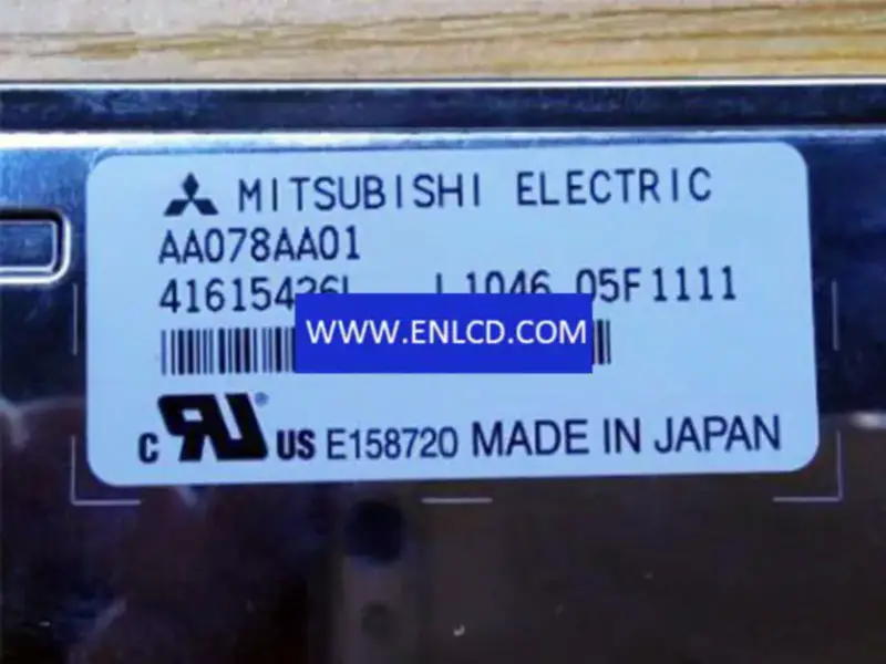 Mitsubishi AA078AA01 LCD panel replacement