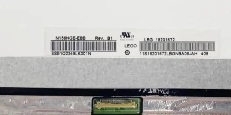 Innolux N156HGE-EBB LCD panel replacement for Touch Panel