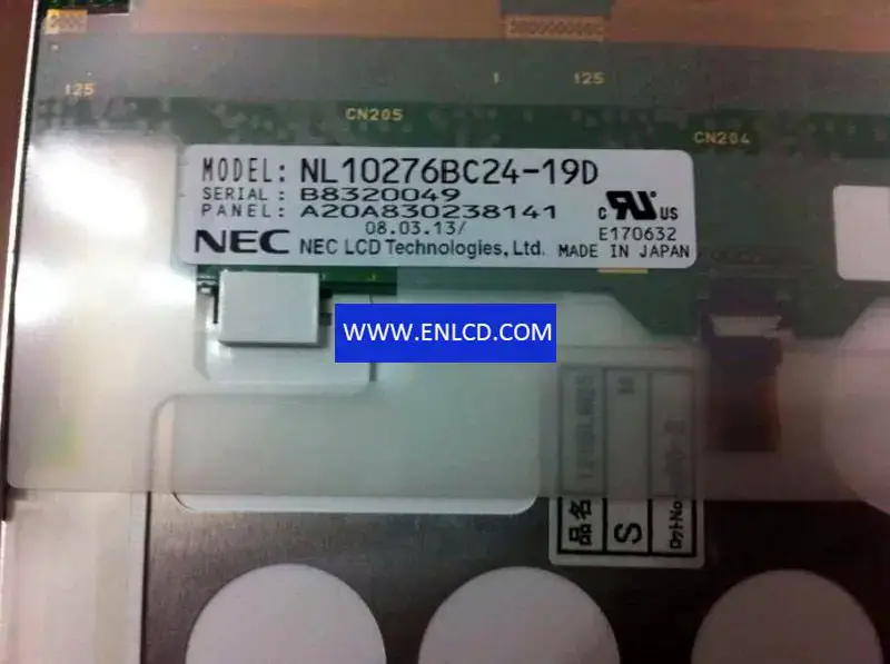 NLT NL10276BC24-19D LCD panel