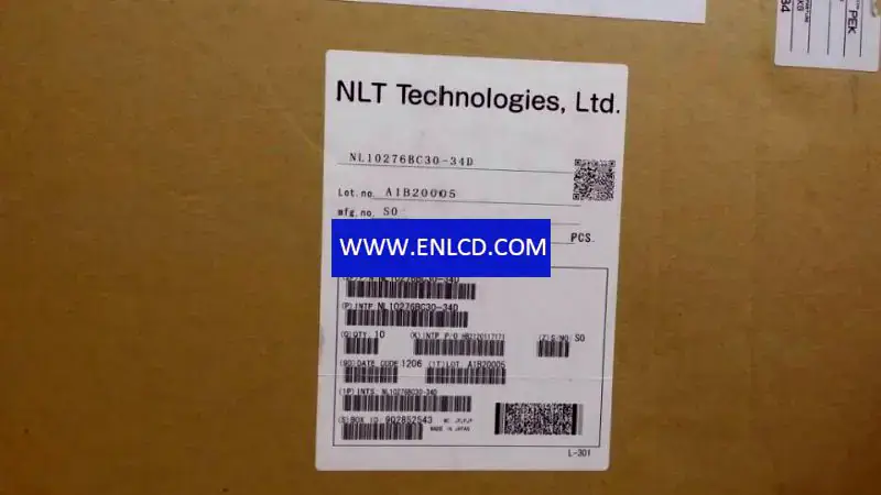NLT NL10276BC30-34D LCD panel