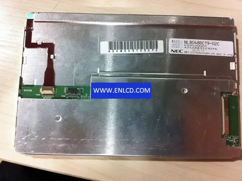 NLT NL8048BC19-02C LCD panel
