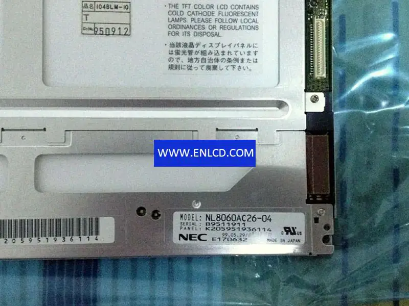 NLT NL8060AC26-04 LCD panel