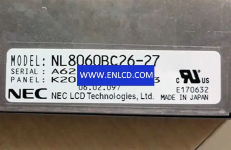 NL8060BC26-27 NLT LCD panel