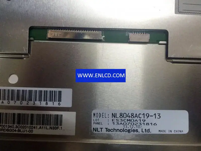 NL8048AC19-13 NLT LCD panel