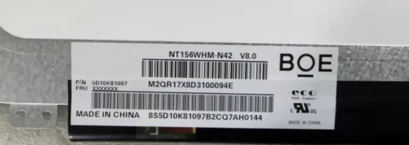 BOE NT156WHM-N42 V8.0 LCD面板