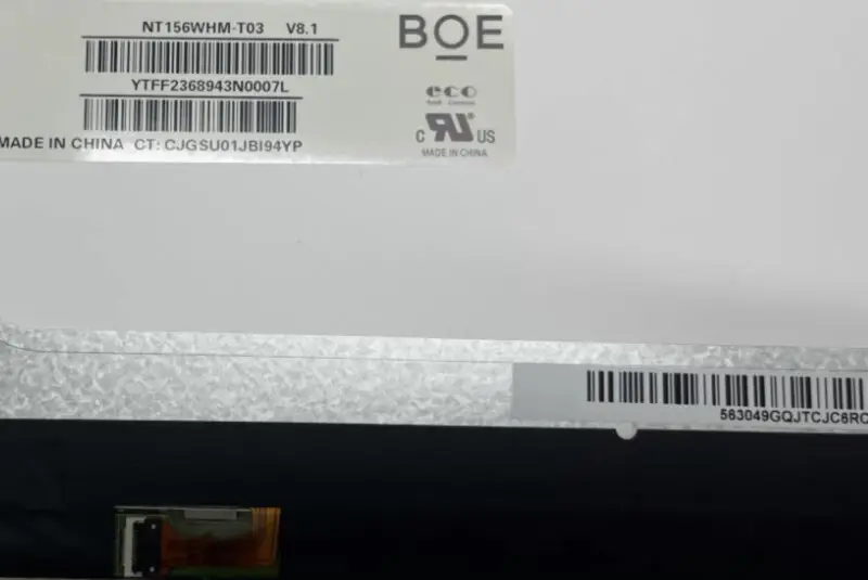 BOE Nt156whm-t03 15.6 Inch LCD-Panel