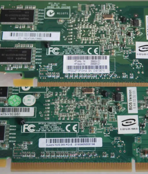 NVIDIA Quadro NVS 285 128MB 64-bit PCI Express x16 Grafikkarte