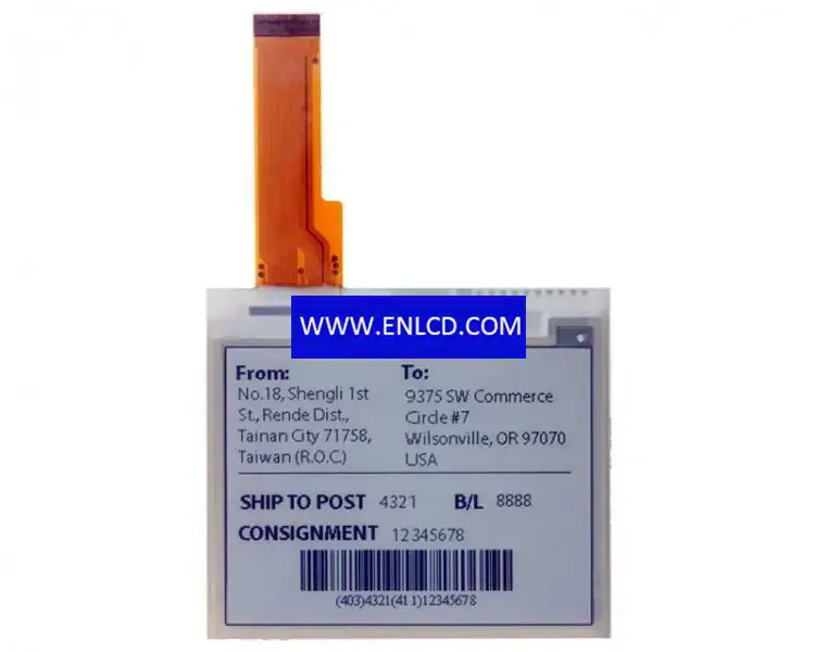 EQ030AS181 PDI LCD panel Electronic Price Tag