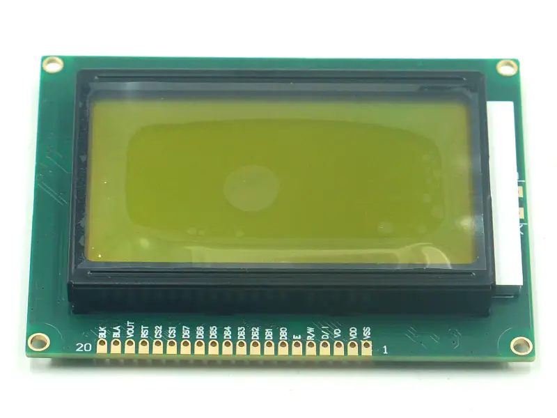 Industry Pg12864k 93x70 12864 LCD-Panel
