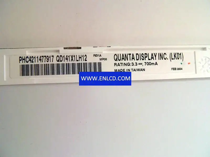 QDI QD141X1LH12 Rev.A LCD-Panel Ersatz