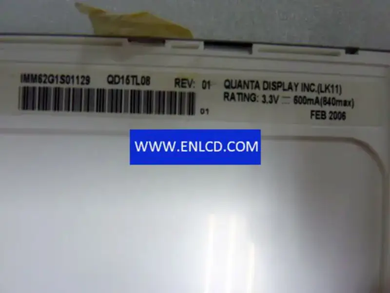 QDI QD15TL08 Rev.01 LCD panel replacement