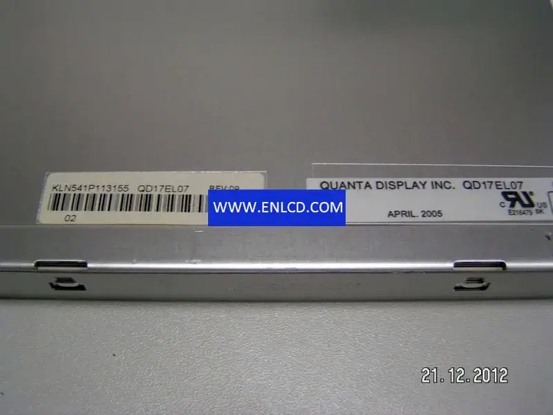 QDI QD17EL07 Rev.09 LCD panel replacement
