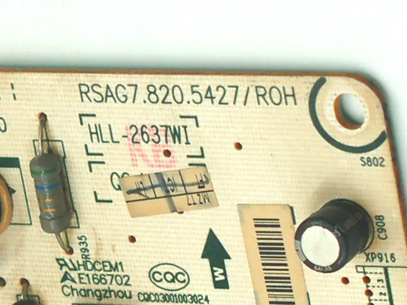 Hisense LED32K370 32L299 RSAG7.820.5427 ROH HLL-2637WI Power Supply Board
