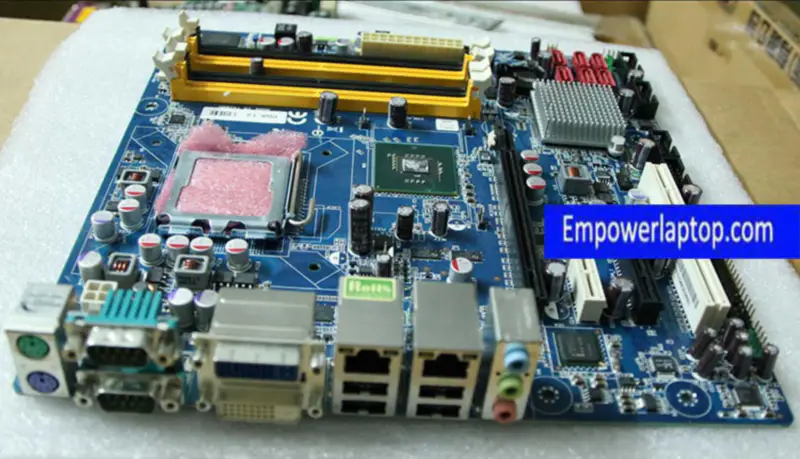 BCM RX45Q 15GS157 LGA775 industrielle Hauptplatine