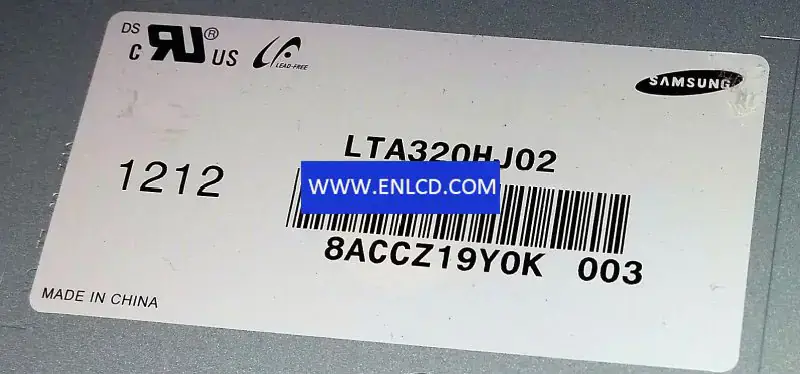 Samsung LTA320HJ02 LCD面板替換