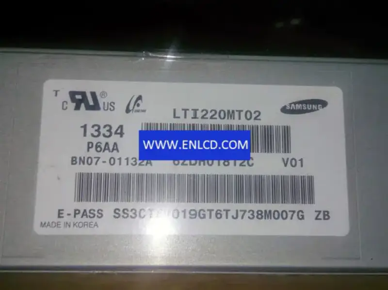 Samsung LTI220MT02 LCD面板替換
