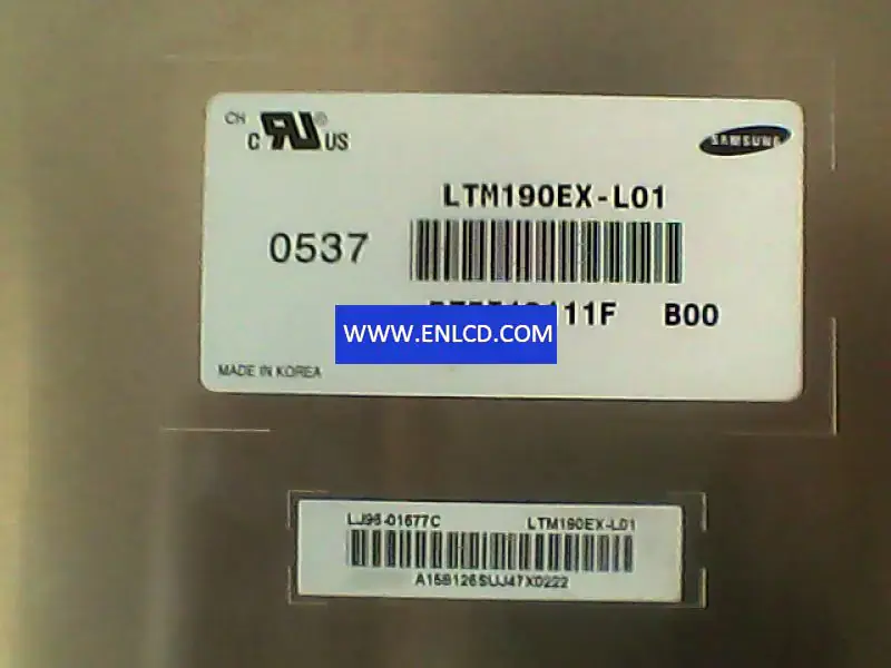 Samsung LTM190EX-L01 LCD panel for Desktop Monitor