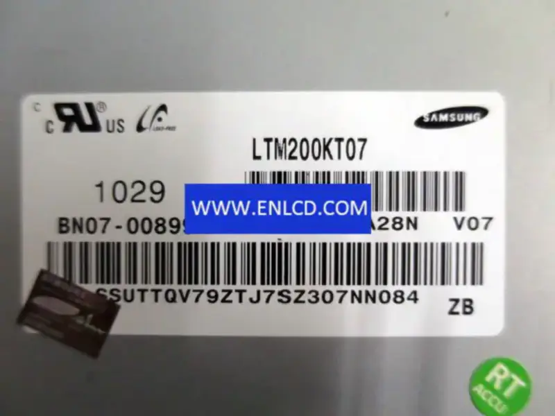 Samsung LTM200KT07 LCD面板桌面顯示器