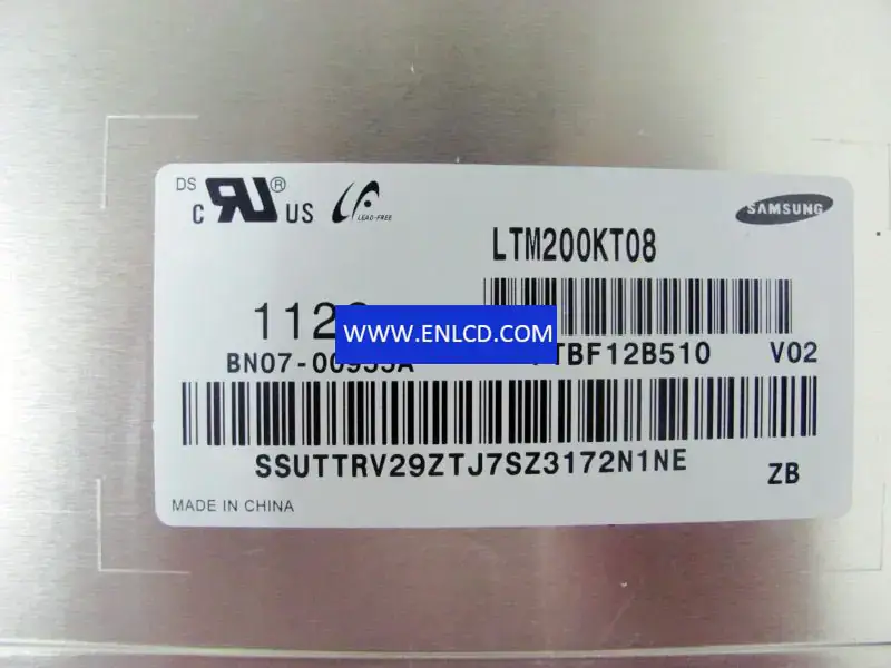 Samsung LTM200KT08-V LCD面板