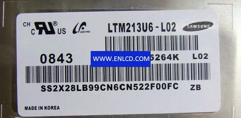 Samsung LTM213U6-L02 LCD面板