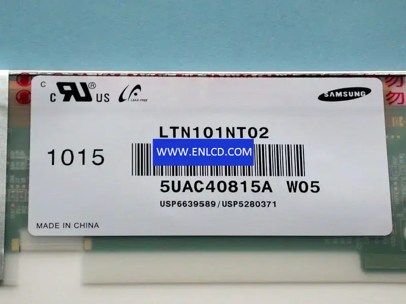 Samsung LTN101NT02-W05 LCD panel