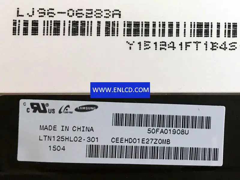 Samsung LTN125HL02-301 LCD面板