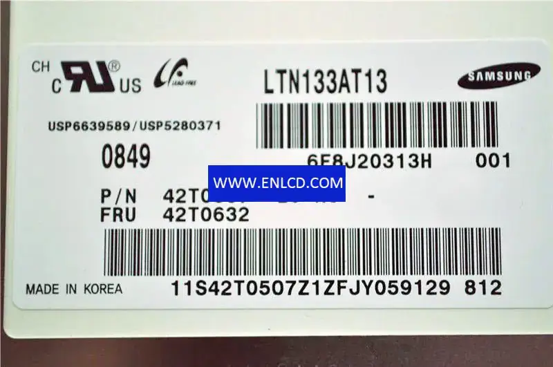 Samsung LTN133AT13-001 LCD panel