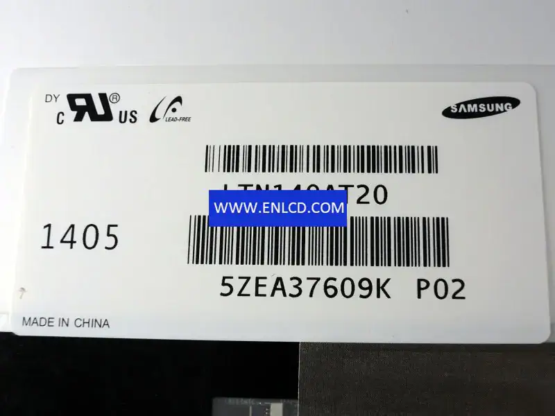 Samsung LTN140AT20-P02 LCD panel