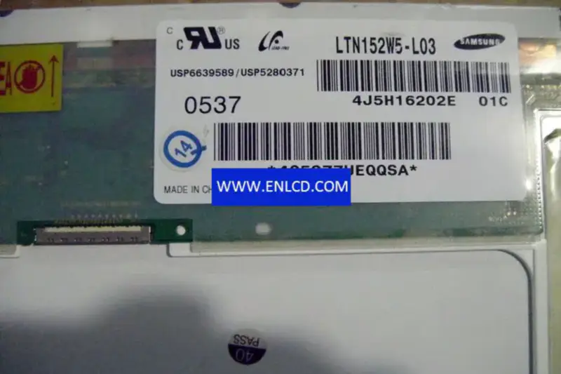 Samsung LTN152W5-L03-0 LCD面板