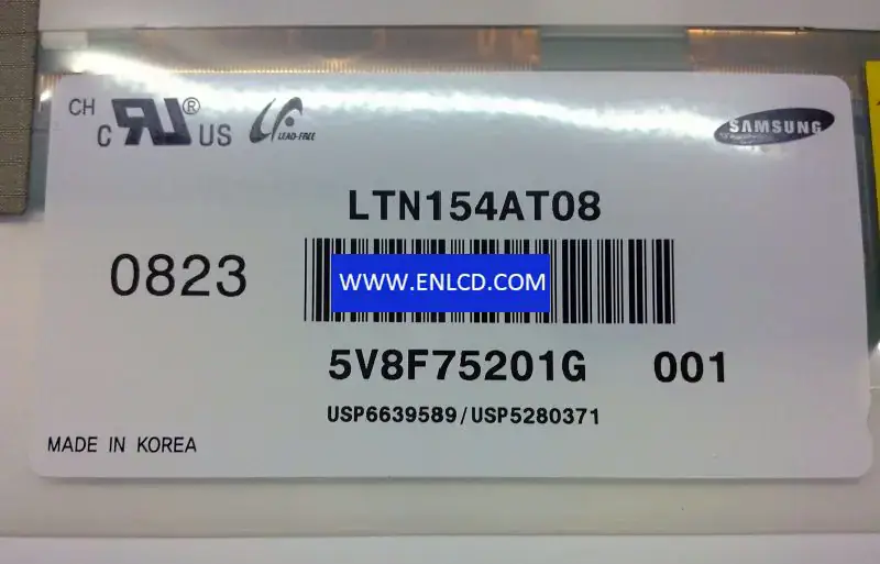 Samsung LTN154AT08-001 LCD panel Touchscreen